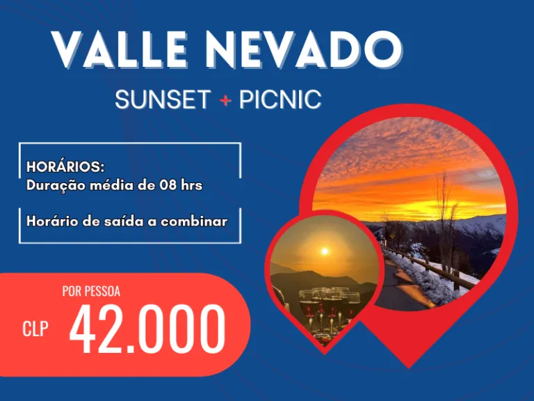 Valle Nevado - Sunset y Picnic